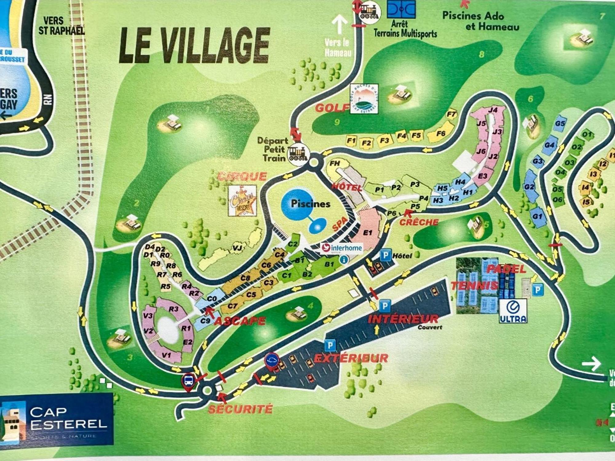 Apartment Village Cap Esterel - Le Village-52 By Interhome Saint-Raphaël 外观 照片